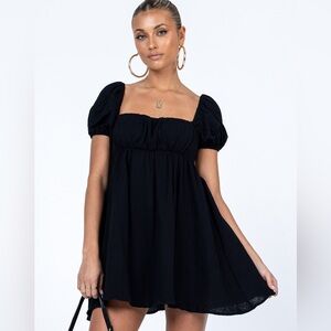 Princess Polly Let’s Dance Mini Dress Black
